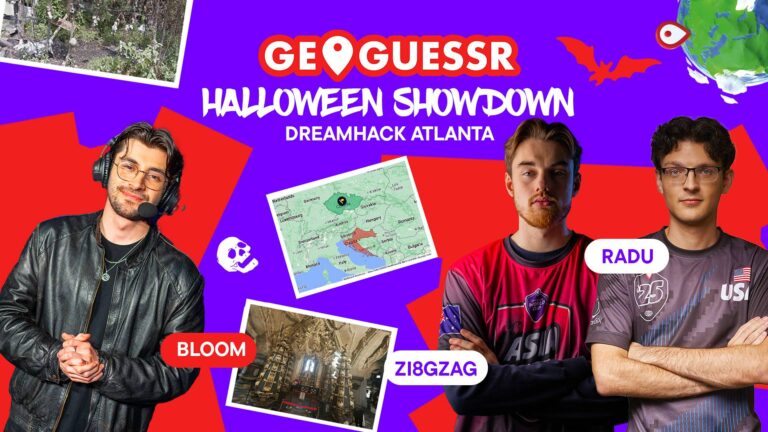 GeoGuessr Halloween Showdown Hits the DreamHack Main Stage!