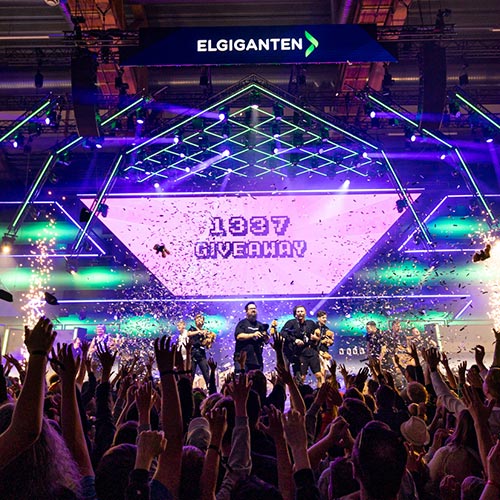 DreamHackStockholm Mainstage 1337giveaway