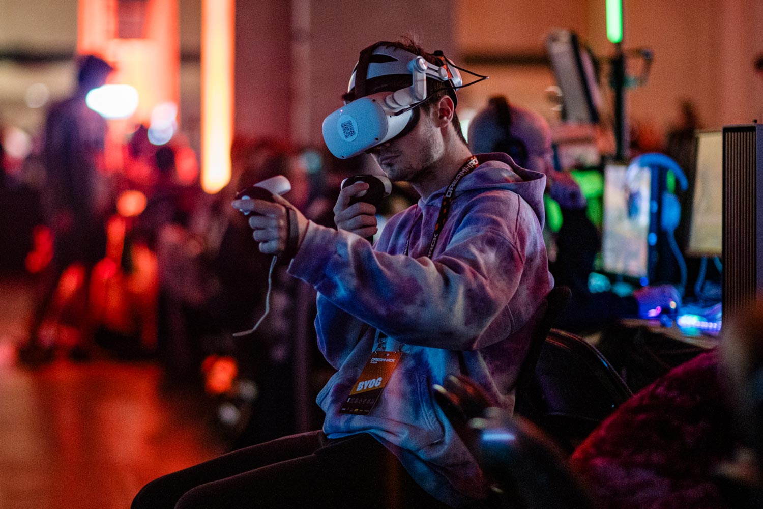 DreamHackStockholm VRFreeplay PageHeader