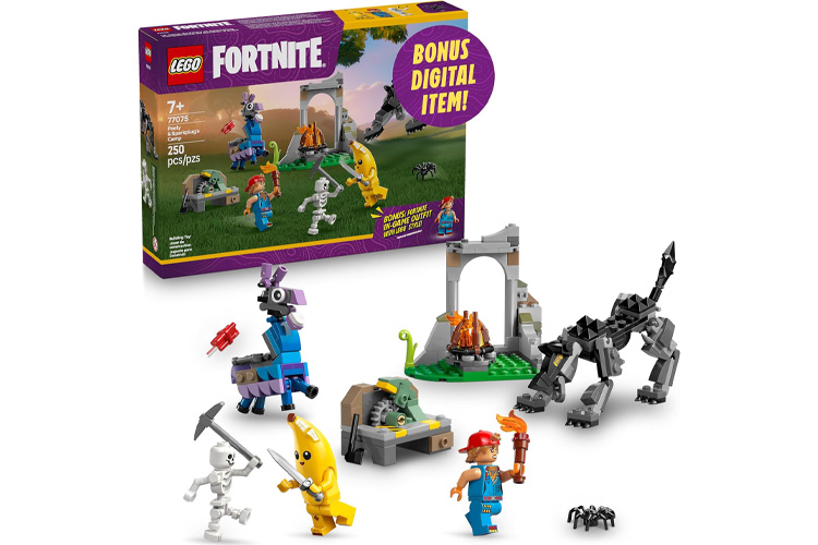 DreamHackATL26 Quest LEGO Fortnite Peely and Sparkplugs Camp