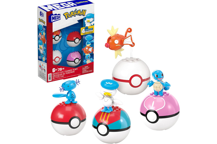 DreamHackATL26 Quest MEGA Pokemon Action Figure Building Toys Set Water Type