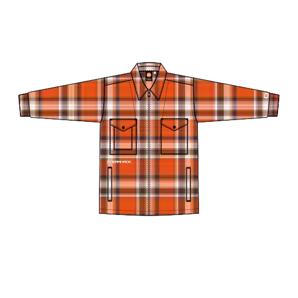 DreamHack Digital Frequency Overshirt Orange ATL26
