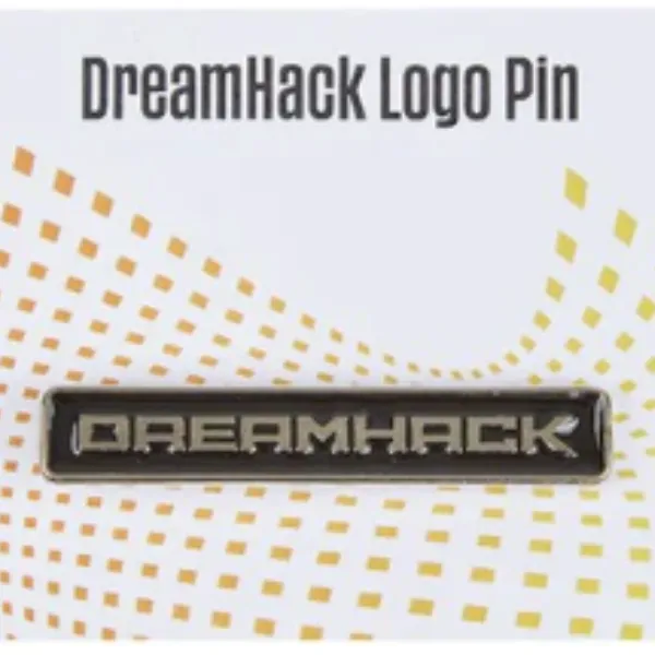 DreamHack Logo Pin Black ATL26
