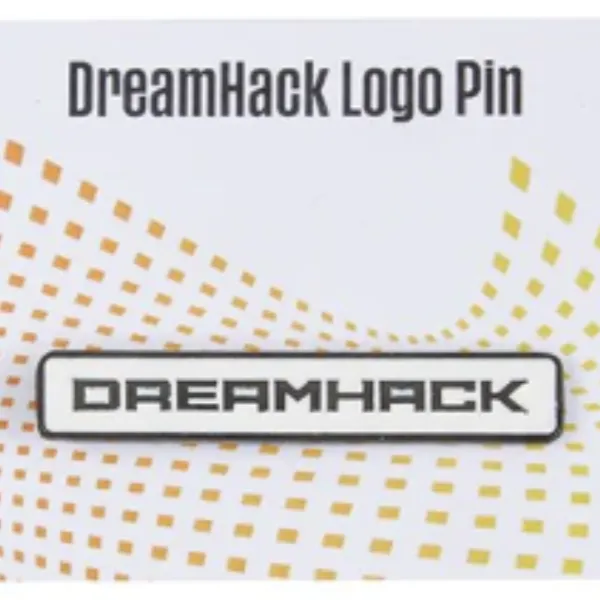 DreamHack Logo Pin White ATL26