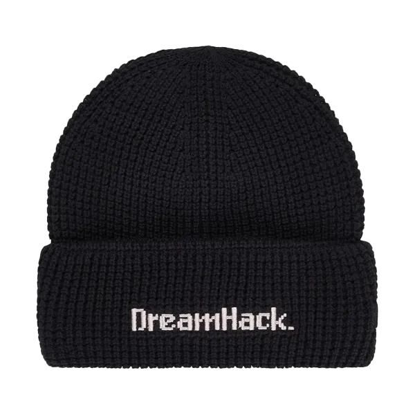 DreamHack Pixel Beanie Black ATL26
