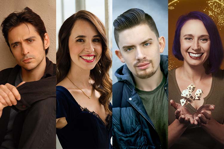 DreamHackATL meetgreet Vince Caso Mark Meer Justine Huxley Amy Vorpahl