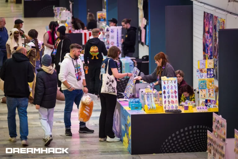 Creativity Meets Gaming: Artist Alley Vendors at DreamHack Stockholm 2025